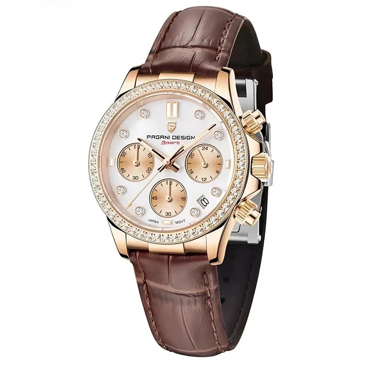 montre femme allure sophistiquée

