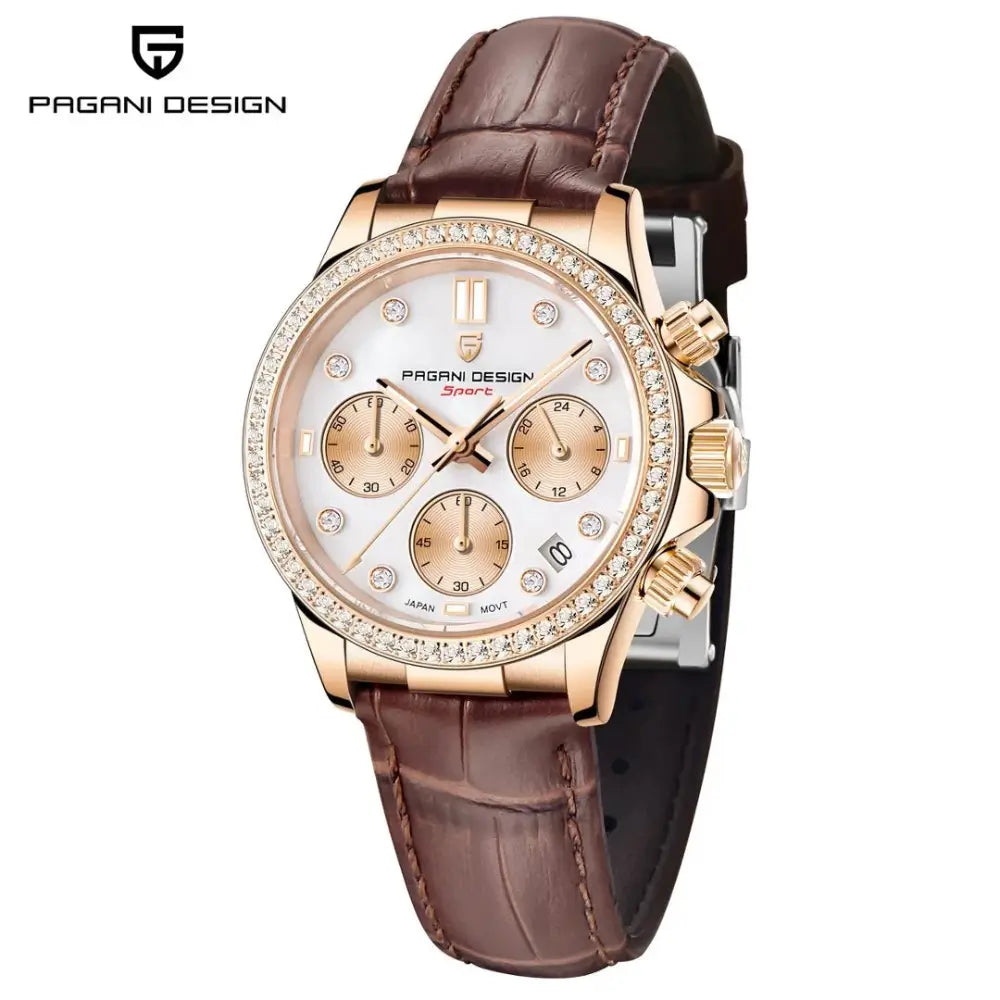 Montre Quartz Élégance Diamond Prestige