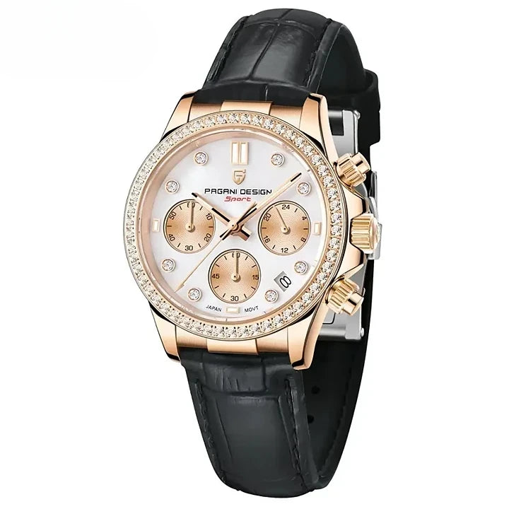 montre femme bracelet cuir confortable