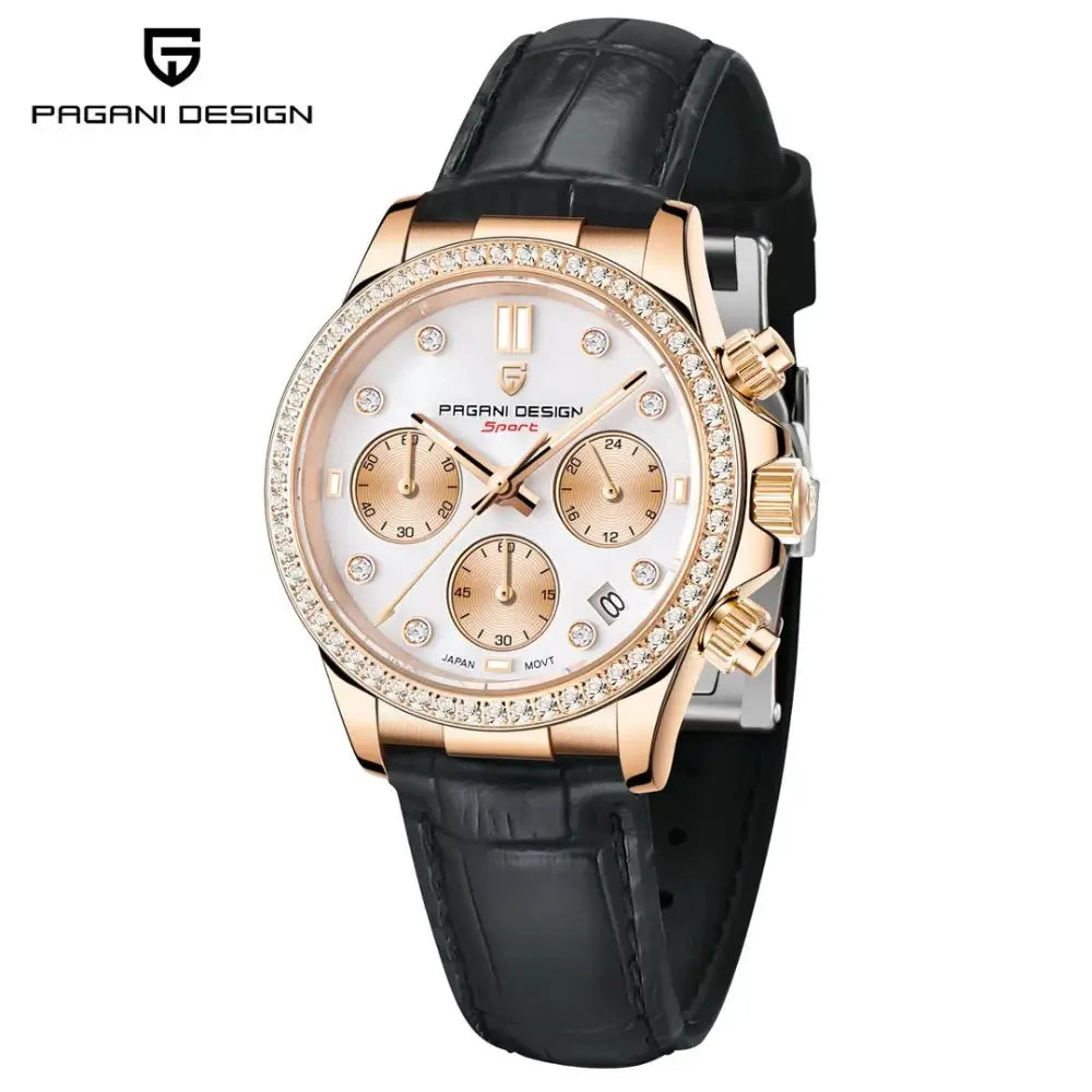 Montre Quartz Élégance Diamond Prestige