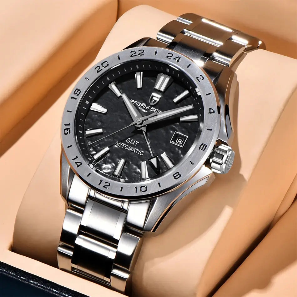 Montre automatique verre saphir