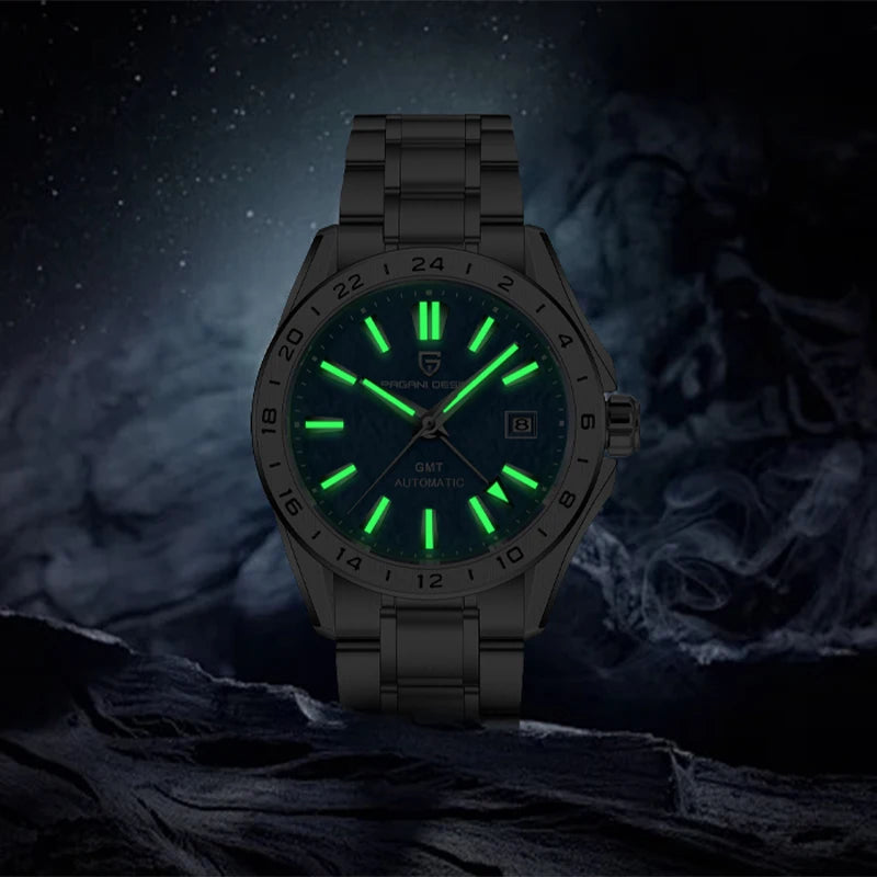 Montre automatique calendrier complet