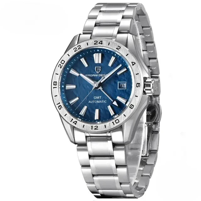 Montre automatique fuseaux horaires