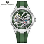 Montre automatique en acier inoxydable pour amateurs d’horlogerie
