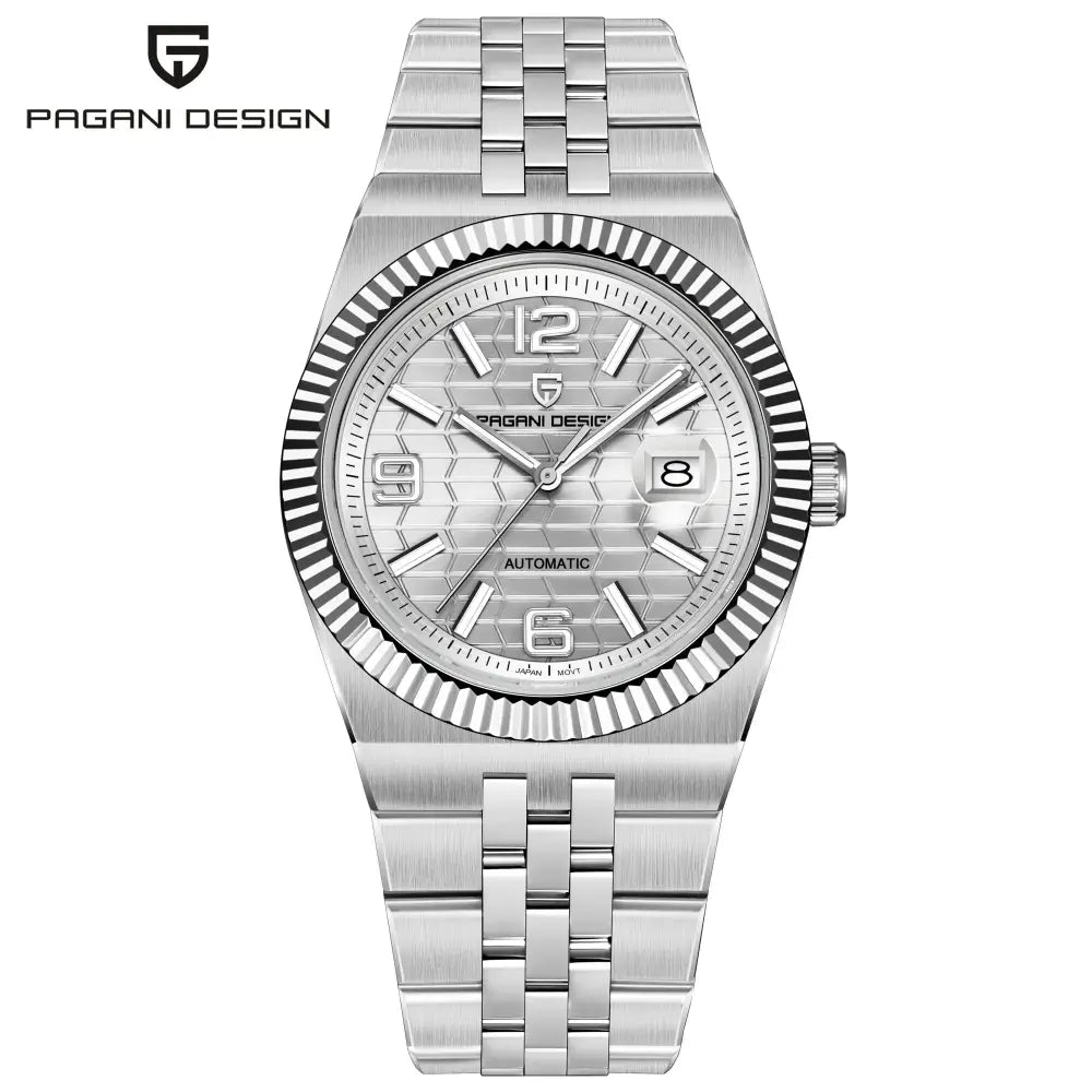 Montre homme raffinée avec boîtier acier inoxydable