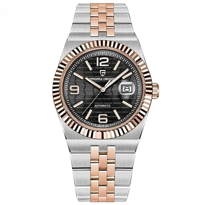 montre homme bracelet acier premium