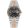 montre homme bracelet acier premium
