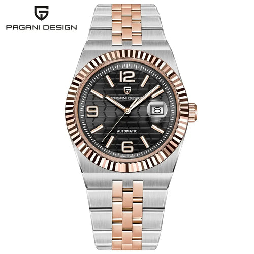 Montre homme sophistiquée avec affichage lumineux nocturne
