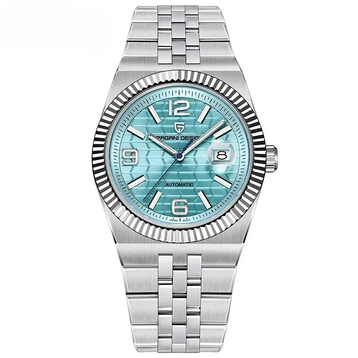 montre homme aiguilles lumineuses