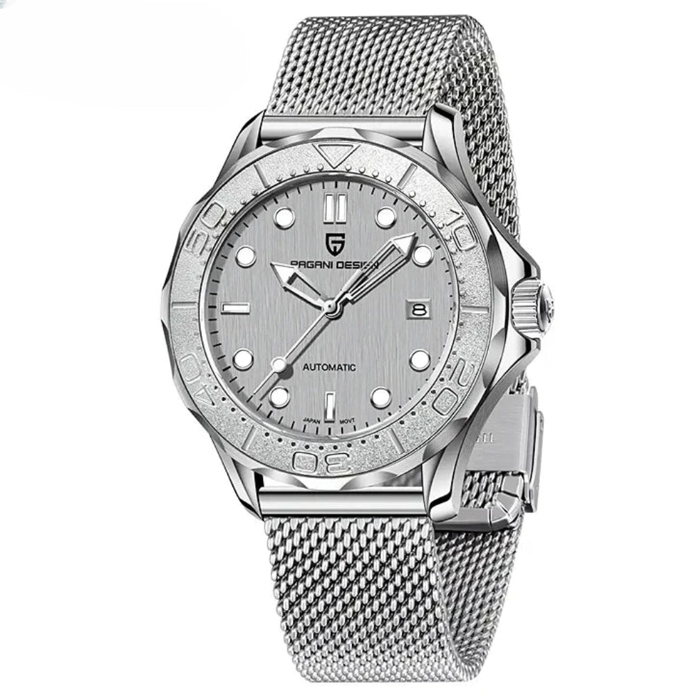 montre automatique calendrier complet