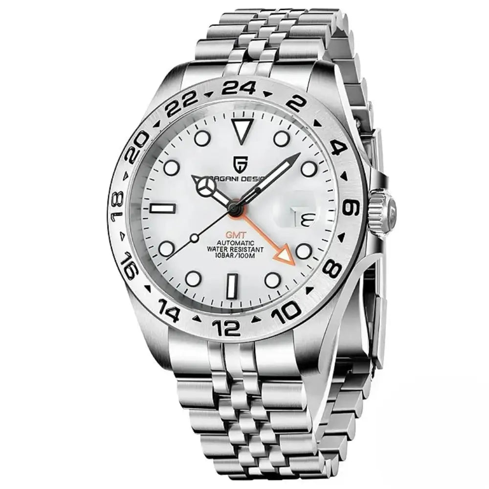 montre automatique résistante aux rayures