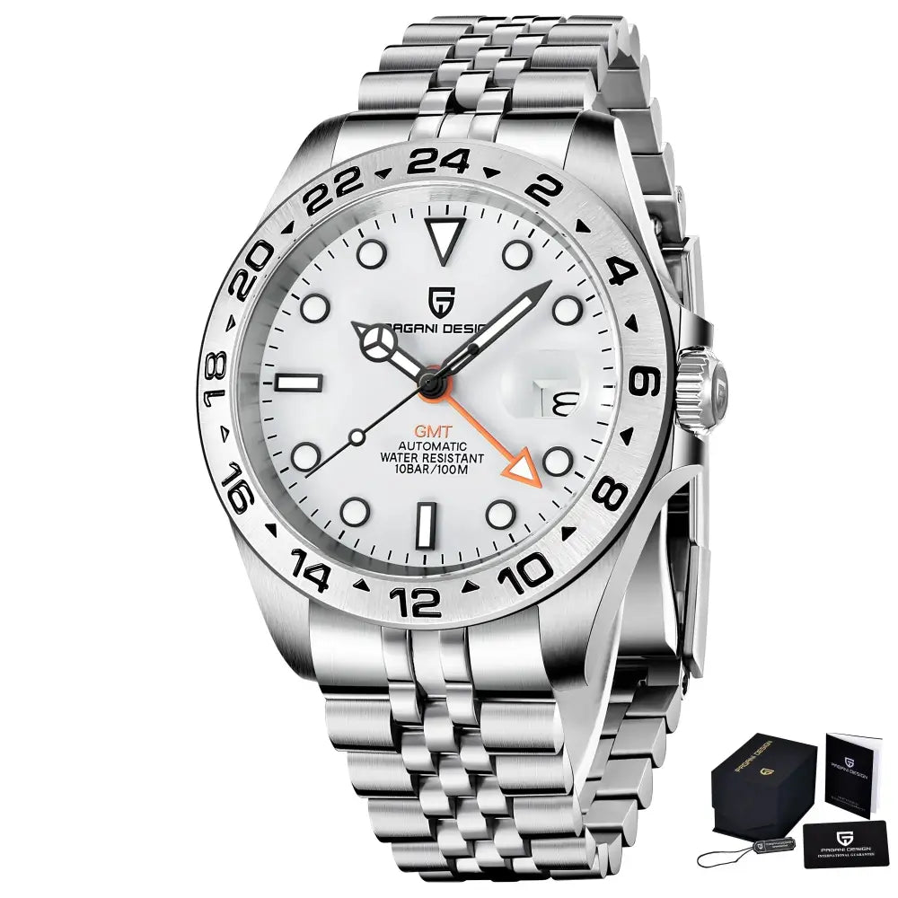 Montre automatique robuste pour voyages et aventures