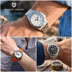 Montre acier inoxydable premium pour usage intensif quotidien