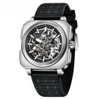montre automatique bracelet cuir