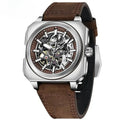 montre automatic mecanique prestige squelette horizon