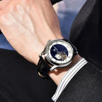 Montre automatique sans pile inspirée de la haute horlogerie