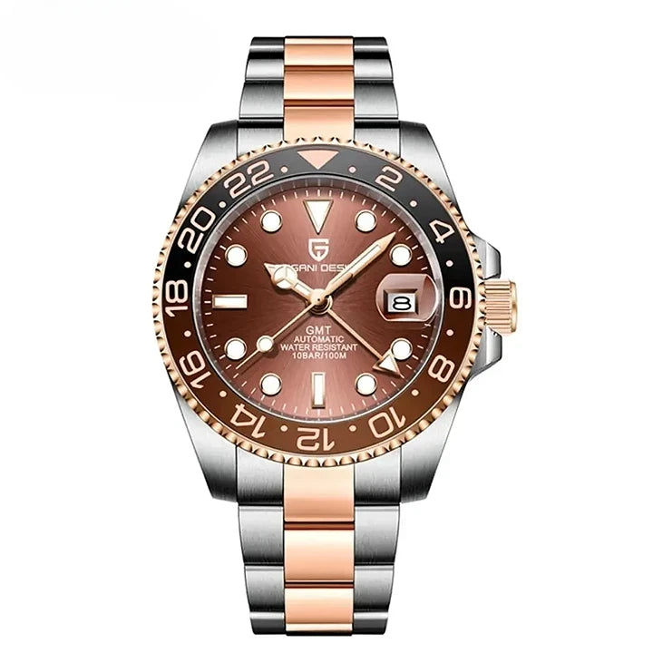 Montre automatique résistance aux chocs quotidienne
