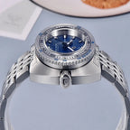 Montre sport chic avec bracelet acier inoxydable premium