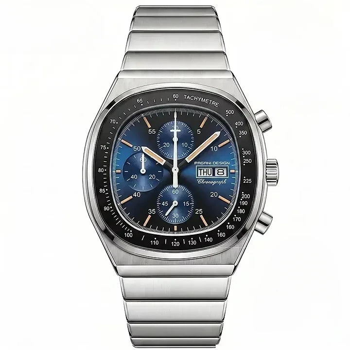 Cadran et sous-cadrans de la montre Chronograph Horizon Prestige PAGANI DESIGN