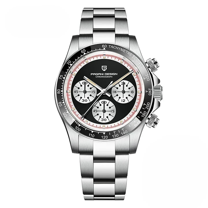 Montre chronographe verre saphir anti rayures