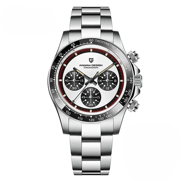 Montre luxe sportive bracelet acier inoxydable