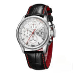 Montre chronographe homme Velocity Racing Prestige avec calendrier complet et date automatique.