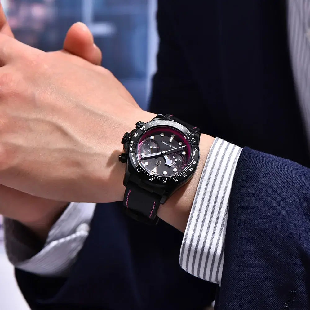 montre quartz chronographe ocean velocity prestige