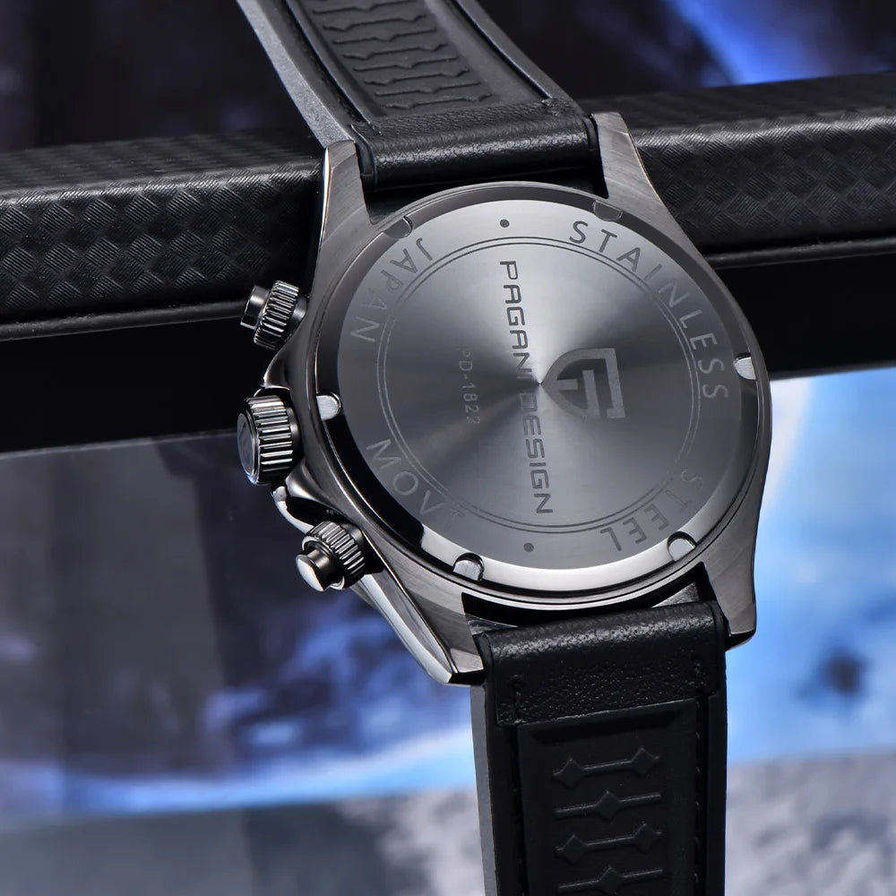montre homme bracelet caoutchouc