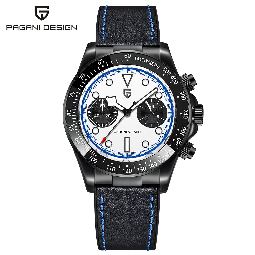 montre quartz chronographe homme