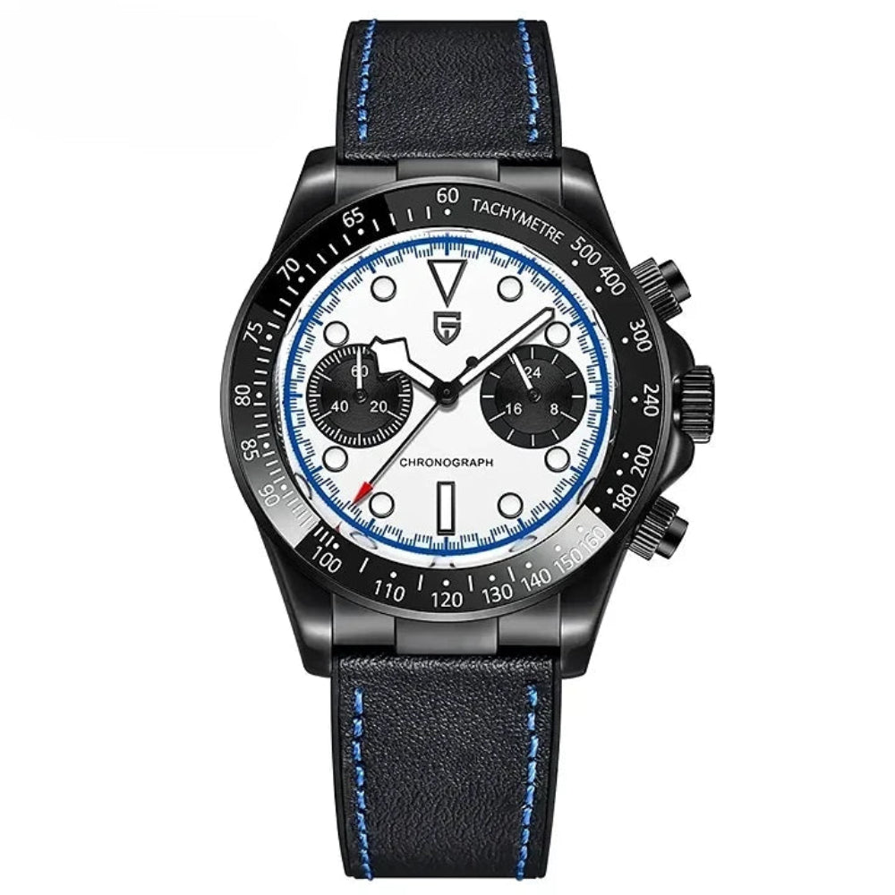 montre homme bracelet tressé acier