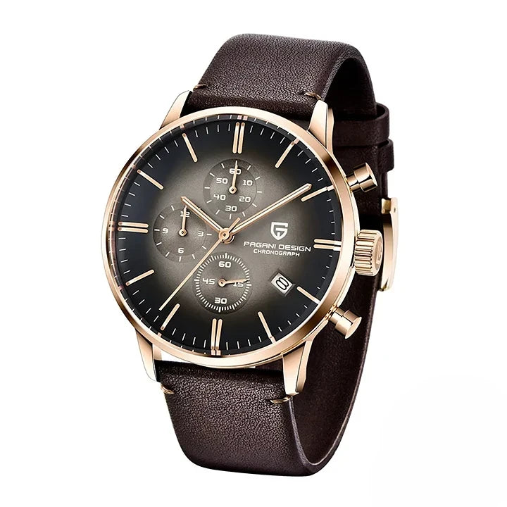 Montre Chronographe Prestige Héritage Signature pour homme au design élégant et moderne
