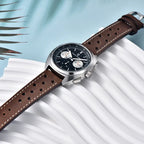 Montre chronographe homme style vintage
