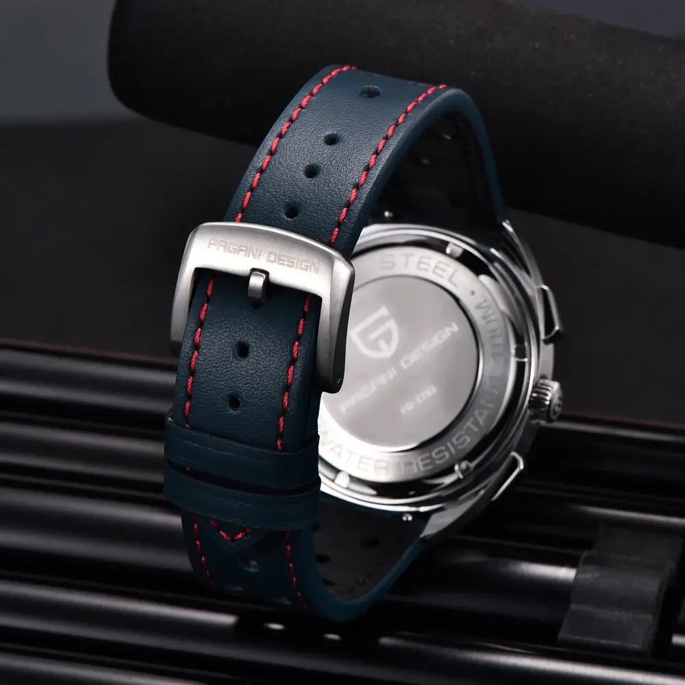 Montre homme bracelet cuir véritable
