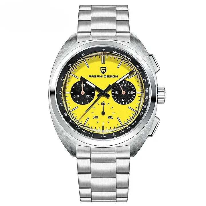 Montre homme chronographe course vintage
