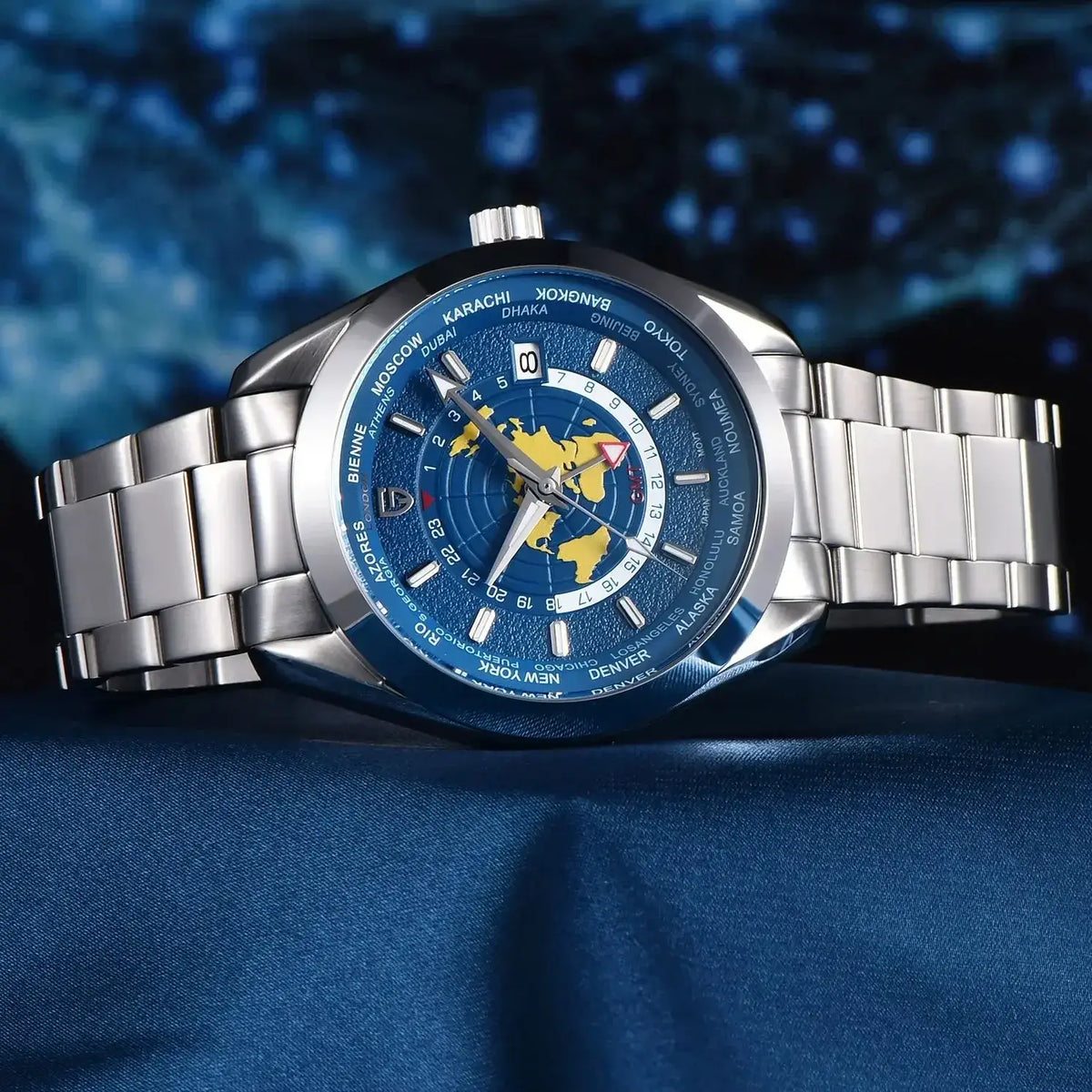 Montre homme couronne vissée
