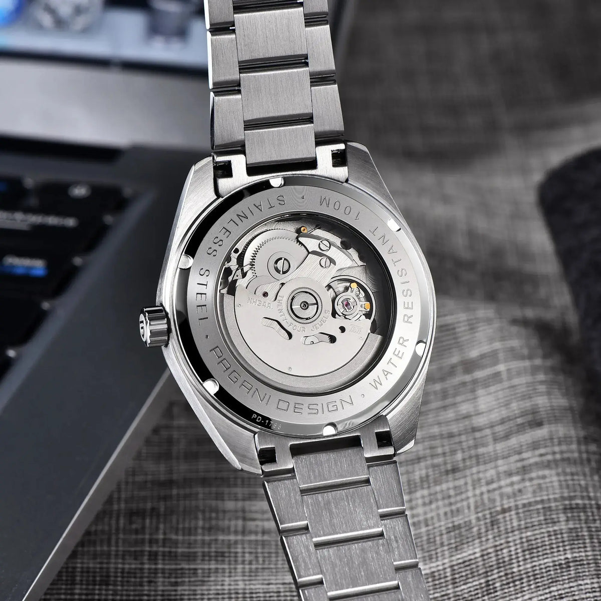 Montre automatique homme voyage
