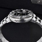 Montre mécanique Abyss Prestige Signature avec bracelet nylon et boîtier acier 316L