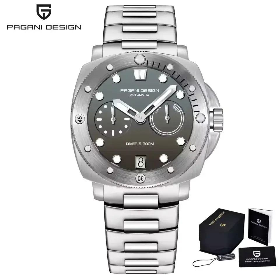 Vue de face de la montre Abyss Prestige Signature avec cadran moderne