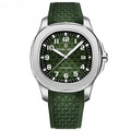 Lunette tournante de la montre automatique Ocean Master vue de dessus