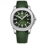 Lunette tournante de la montre automatique Ocean Master vue de dessus
