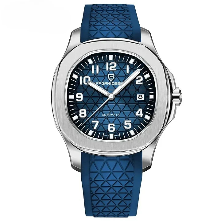 Bracelet en caoutchouc et fermoir de la montre automatique Ocean Master