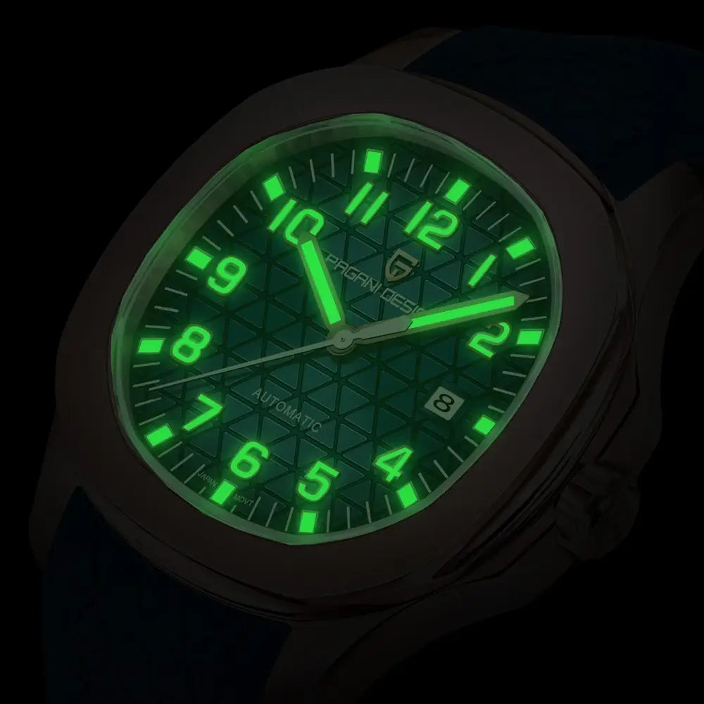 Montre sportive de luxe avec mouvement mécanique automatique