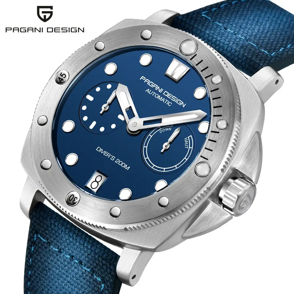 Montre automatique inspirée des montres professionnelles de plongée