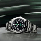 Montre Mécanique Automatique Homme Alpin Prestige, cadran explorateur 3-6-9