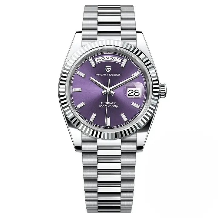 Montre mécanique automatique homme jour date
