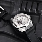 Montre homme automatique cadran ouvert

