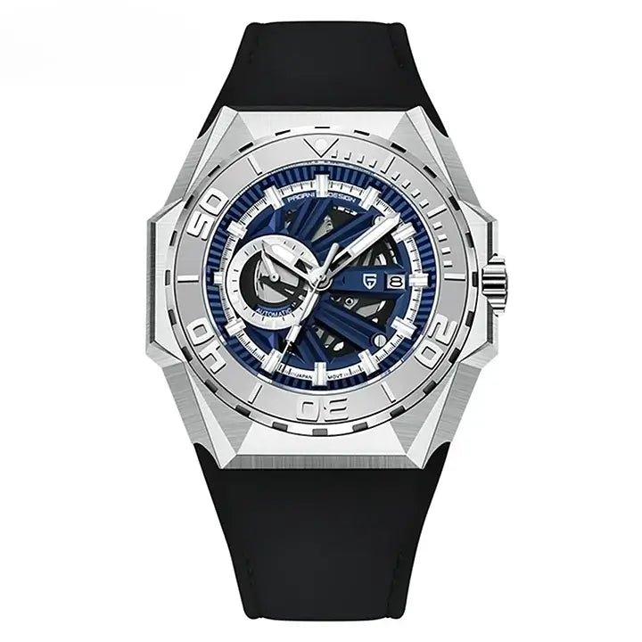 montre homme boîtier 47 mm acier inoxydable
