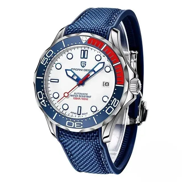 Montre mécanique homme style militaire rétro
