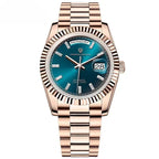 Montre automatique homme bracelet acier