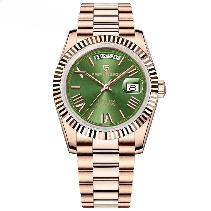 Montre mécanique homme étanche 100 mètres